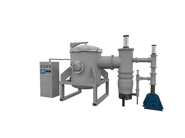 小型立式真空爐（側(cè)開門）